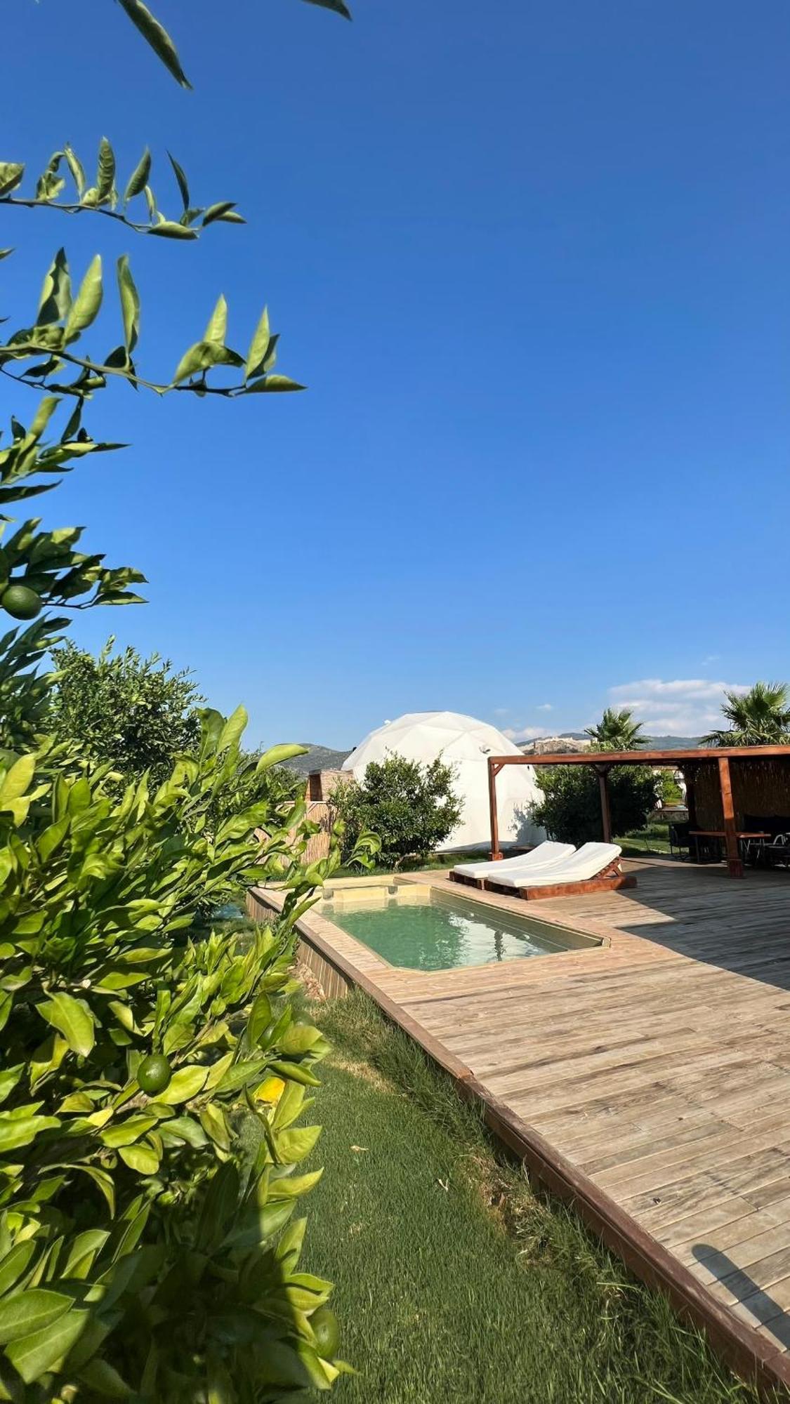 Mandalin Glamping Hotel Selçuk Eksteriør billede